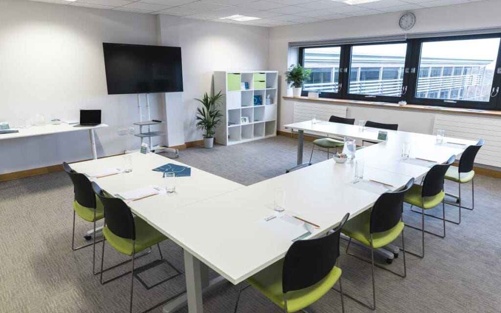 Ash Suite meeting room at St Austell Conference Centre